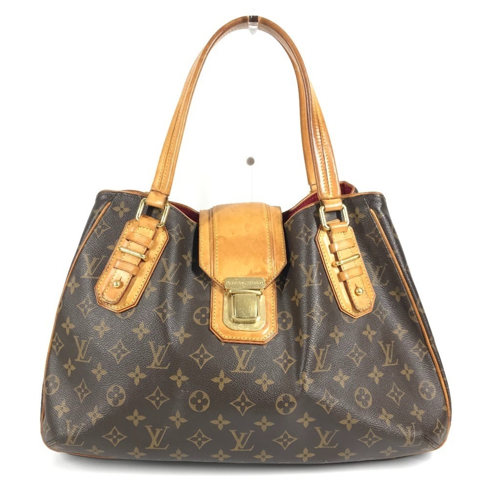 LOUIS VUITTON Authentic Brown Monogram Canvas Shoulder Bag